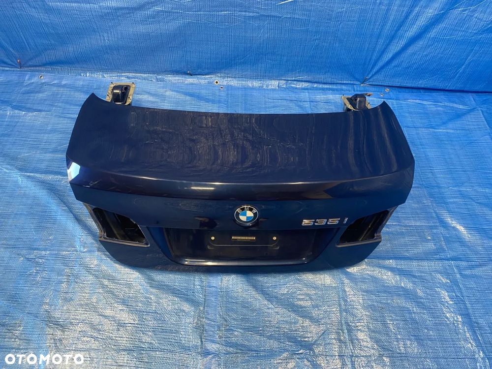 KLAPA BAGAŻNIKA TYŁ TYLNA SEDAN NIEBIESKA A76 TIEFSEEBLAU BMW F10 PRZEDLIFT - 5