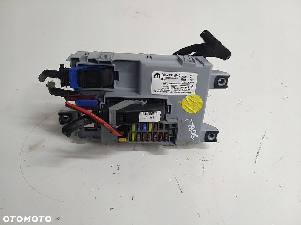 fiat doblo ii lift combo d skrzynka bezpieczników moduł bsi 00521343840 - 1