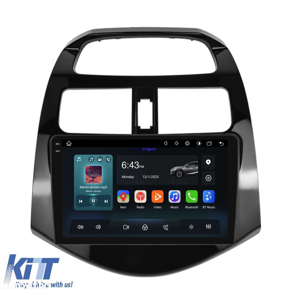 Navigatie Dedicata Chevrolet Spark (2009-2015), Incell 9Inch, 4Gb Ram, - 4