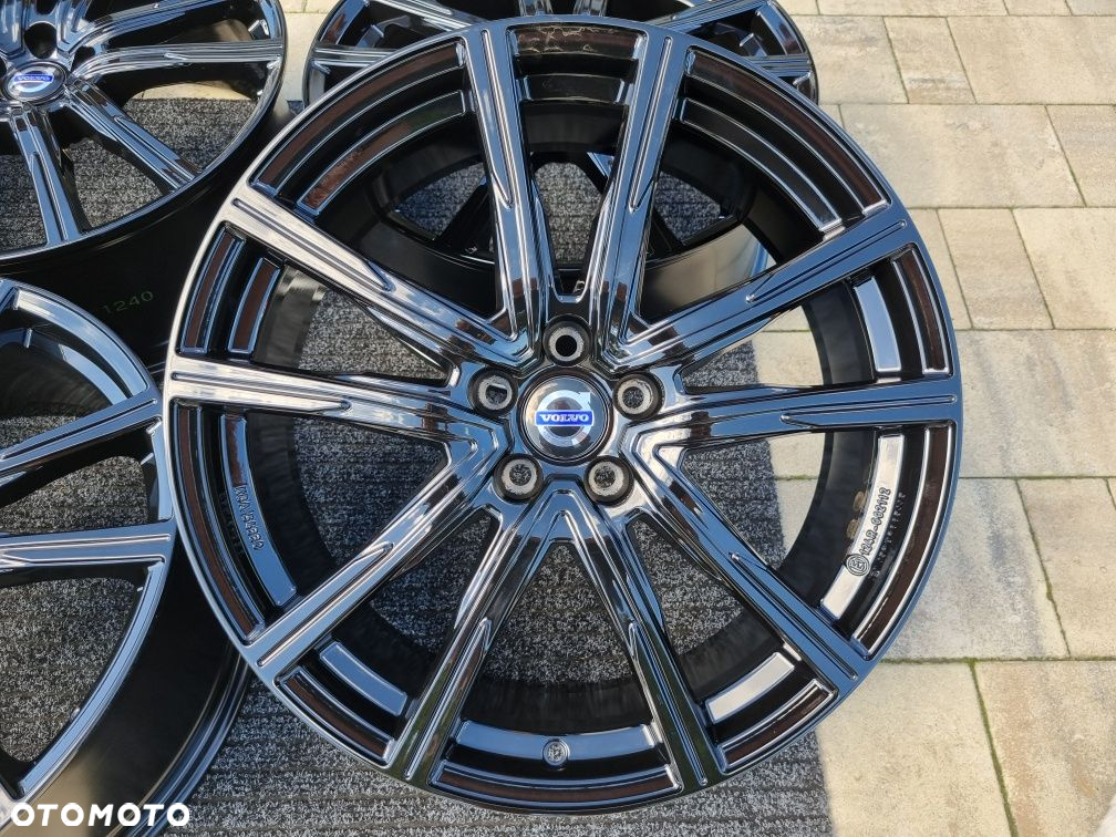 Volvo 18  Felgi Nowe Alu 5x108 V40 V60 S60 XC70 V50 S80 S40 C30 Czarne - 5
