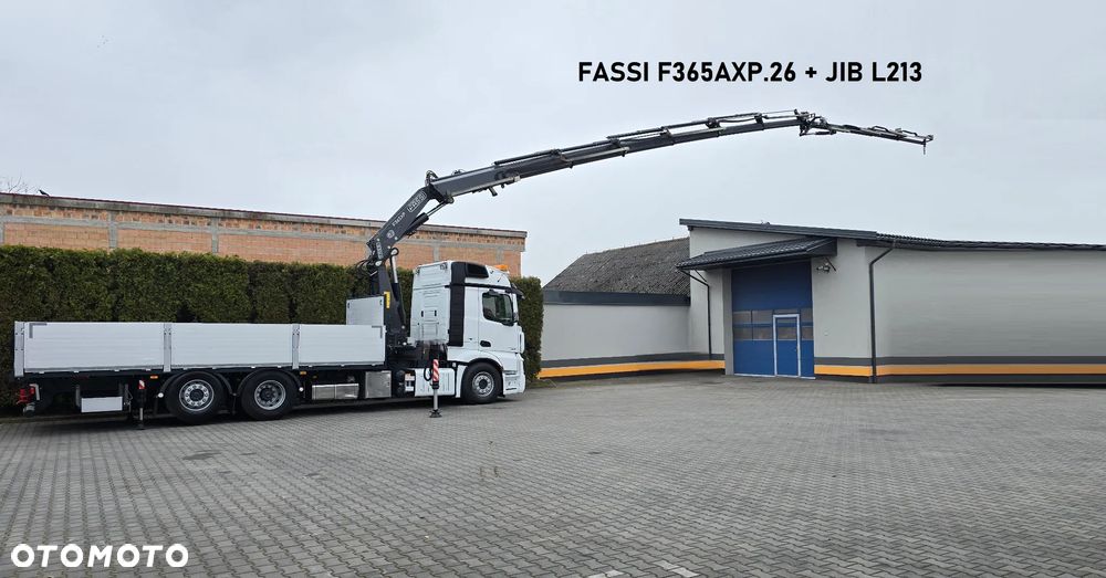 Mercedes-Benz ACTROS 2542 6x2 FASSI F365 + JIB - 15
