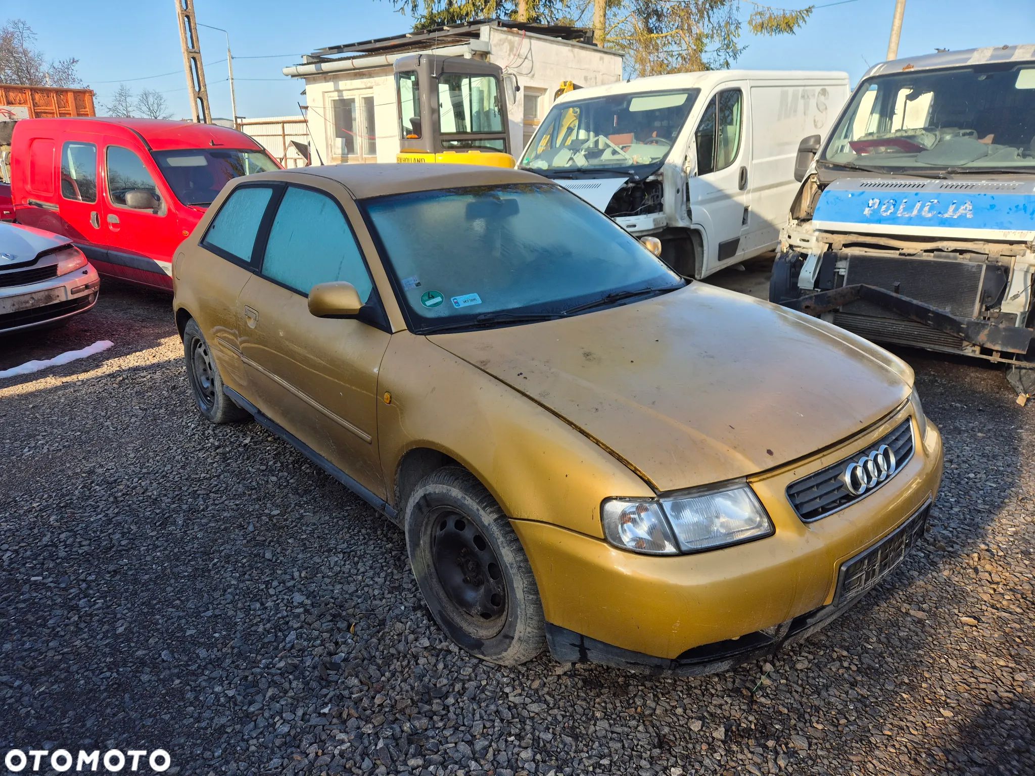 AUDI A3 8L LY1U maska pokrywa silnika klapa bagażnika zderzak lampa reflektor pas przedni stop lampy halogeny - 1
