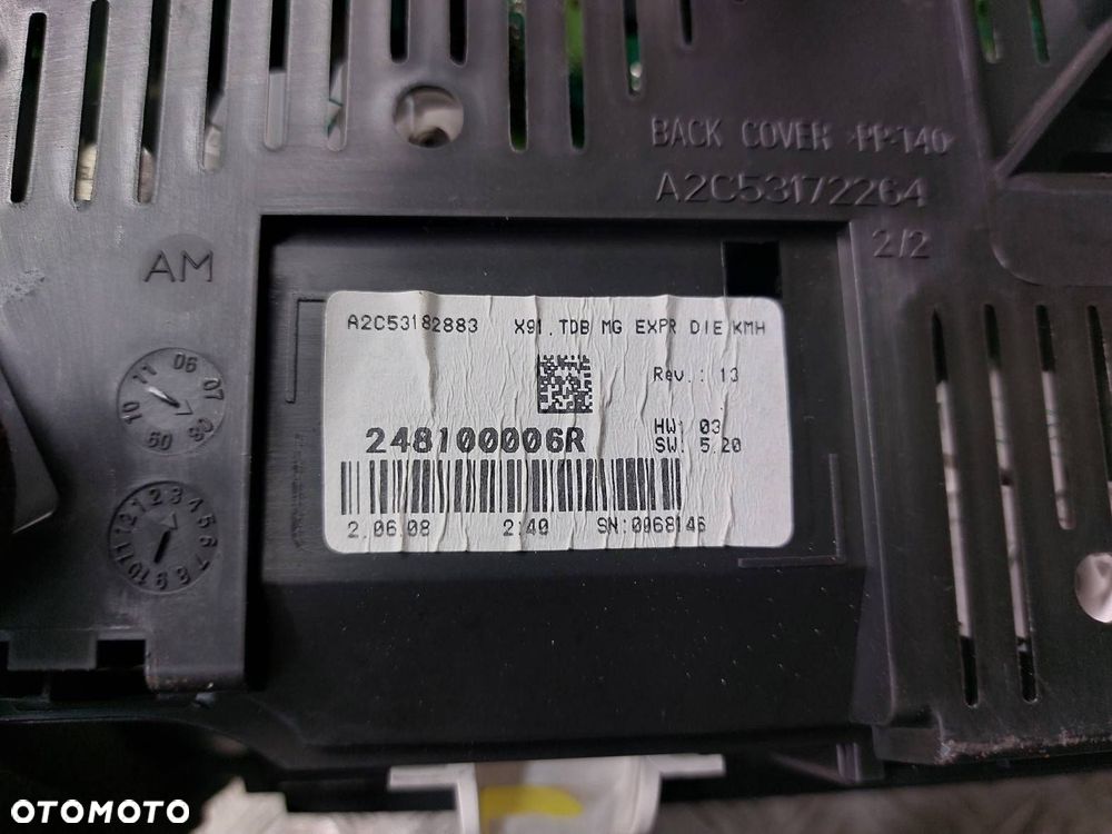 ZESTAW STARTOWY RENAULT LAGUNA III 2.0 DCI 8200726880 285909828R - 16