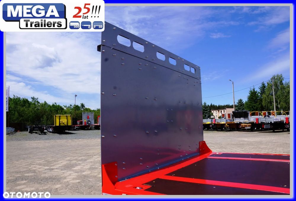 Inny PLATFORMA Mega osie 19,5 BPW, zamki kontenerowe, skos do najazdów !!! - 20