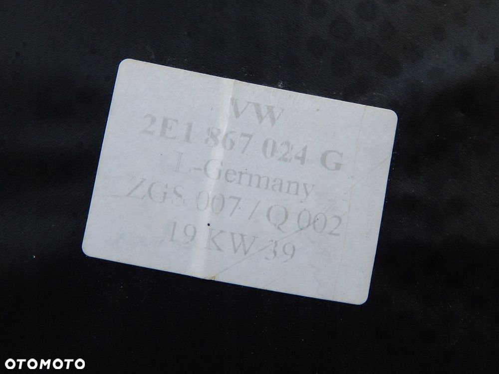 mercedes sprinter w906 vw crafter boczek tapicerka bagażnika tył komplet - 9