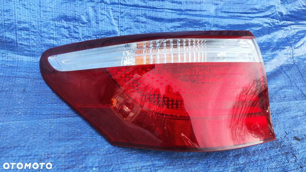 KLAPA ZDERZAK LAMPA LEWY PRAWY TYŁ KOMPLETNY GRANATOWY 8U0 LEXUS LS IV LS460 LS600H 07-09r - 16