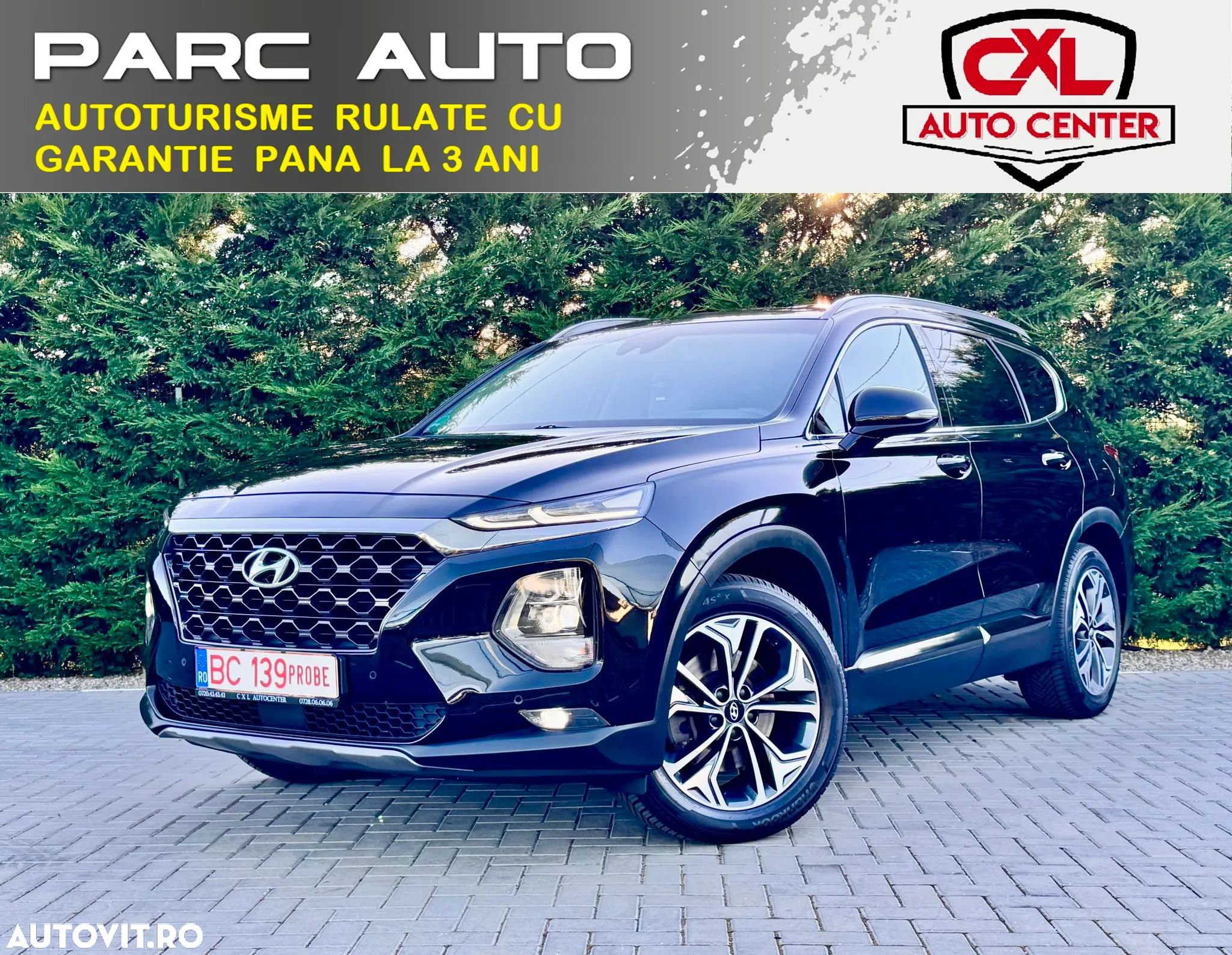Hyundai Santa Fe blue 2.2 CRDI 4WD Premium - 1