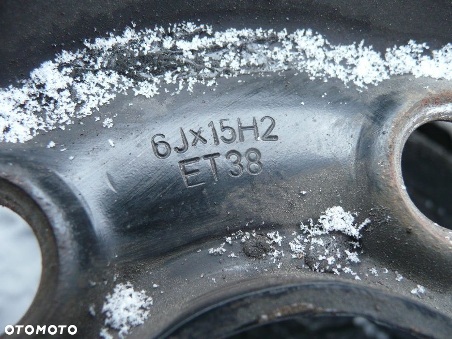 15” - Felgi - 5x100 , r15 cali - SEAT SKODA AUDI VW - Leon Ibiza Toledo - Fabia Rapid - Polo Golf IV Bora - A2 A3 -  Stalowe Koło Dojazdowe Rezerwowe Zapasowe Dojazdówka Zapasówka Rezerwa - 3