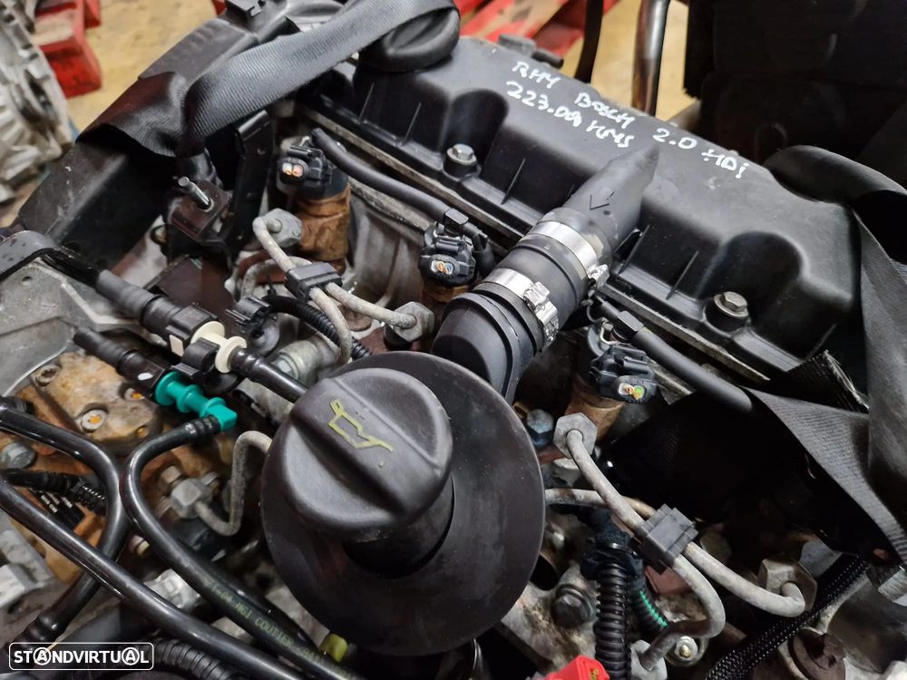 Motor usado RHY PEUGEOT PARTNER 2.0 HDI 90CV BOSCH BERLINGO XSARA 206 307 406 - 3