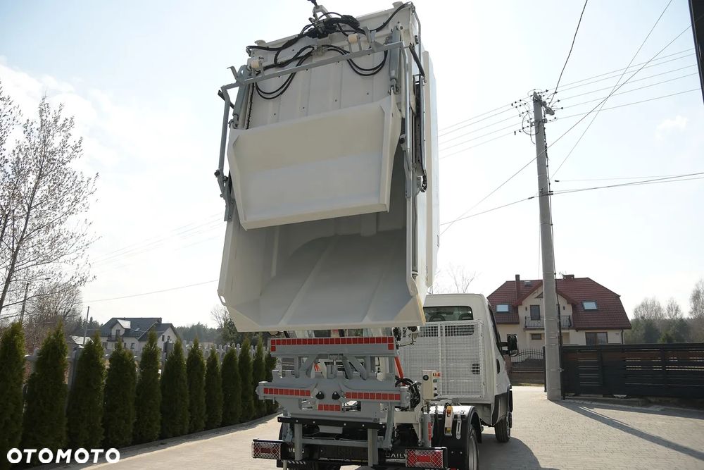 Iveco DAILY 35-NP * 3.0 Benzyna + GAZ CNG * ŚMIECIARKA / ŚMIECIARA *  62 000km! * KAMERA * JAK NOWY! - 33