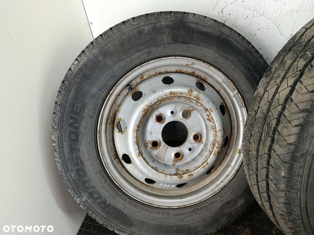 FELGI STALOWE KOMPLET 16 Z OPONAMI FIAT DUCATO II FL 205/75R16C - 5