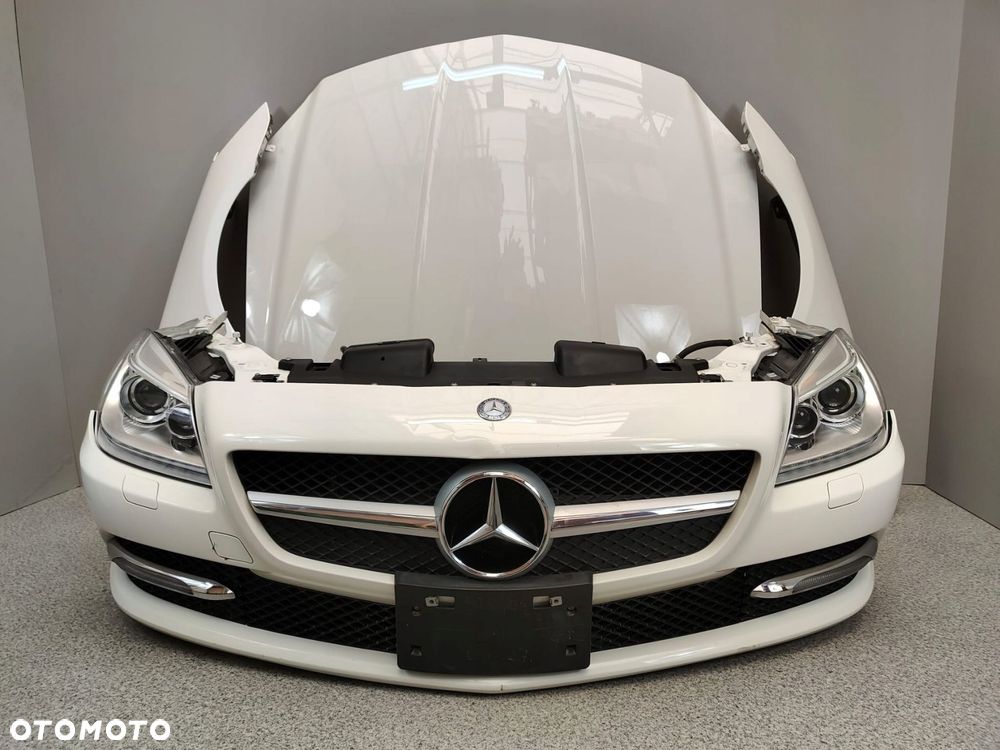 MERCEDES SLK W172 PRZÓD MASKA LAMPY ZDERZAK BŁOTNIKI 650 - 1