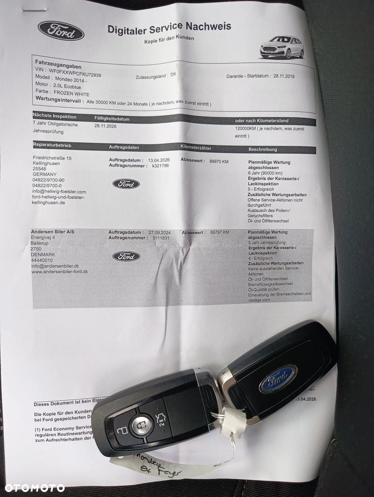 Ford Mondeo 2.0 EcoBlue Business Edition - 28