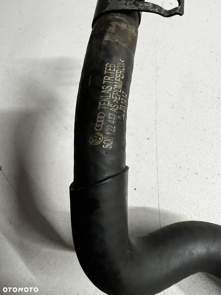 PRZEWODY RURA WĄŻ WODY AUDI VW SKODA ORYGINAŁ 5Q0121064AS - 4