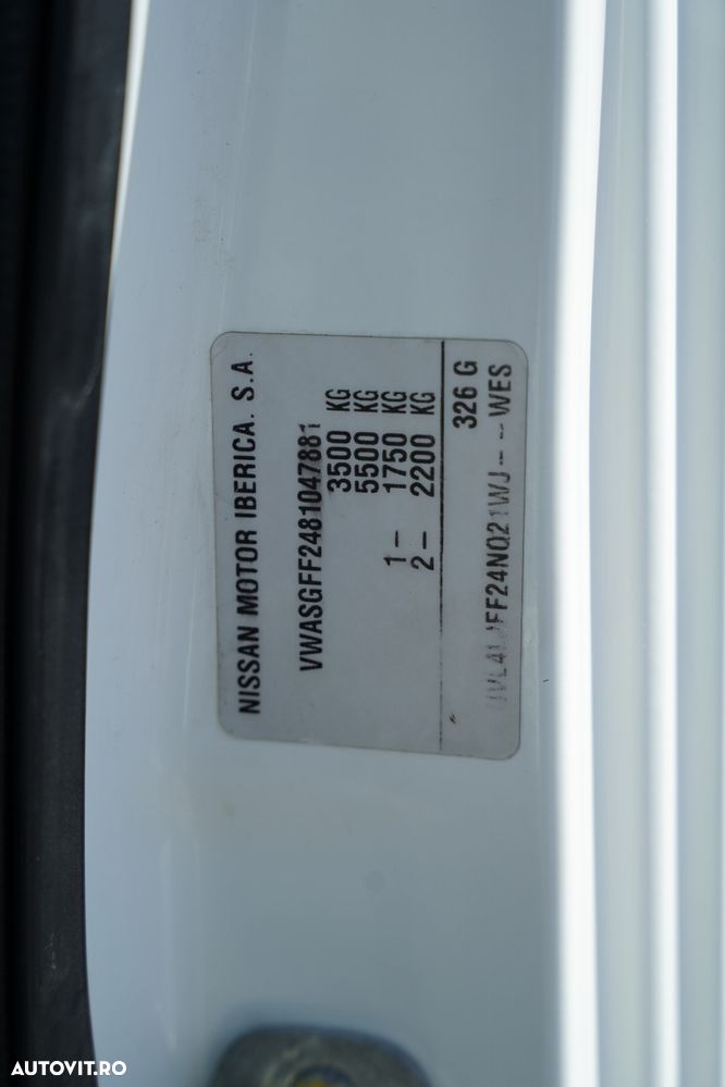 Nissan CABSTAR / BRAȚ AERIAL / ELEVATOR DE 16,2 METRI / GSR E160T / DUBLU / CAPACITATE DE RIDICARE - 200 kg / 4 STABILIZATOARE / - 37