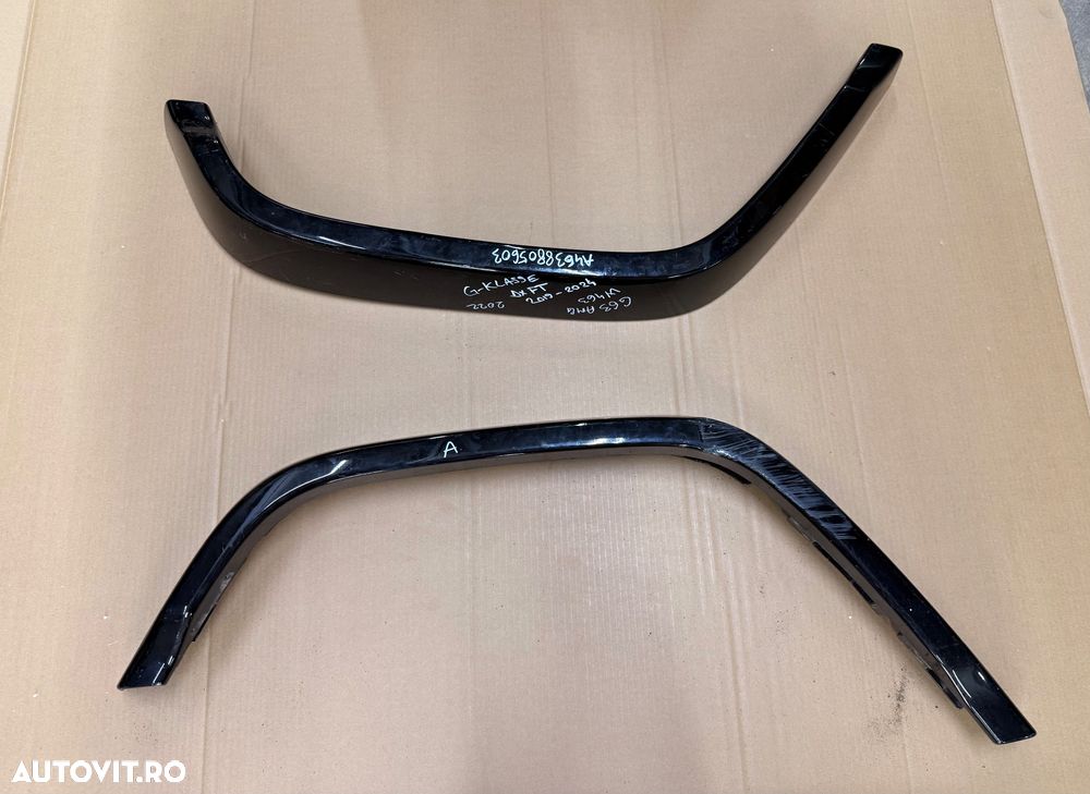 Overfender, bandou dreapta spate Mercedes-Benz G-klasse AMG 2 G63 W463 original cod A4638805803 cu defect reparabil - 1