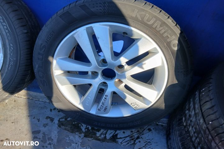 Jante aliaj cu anvelope 16 - set 205/55 R16 6.5JX16H2 ET37 205/55 R16 - 4