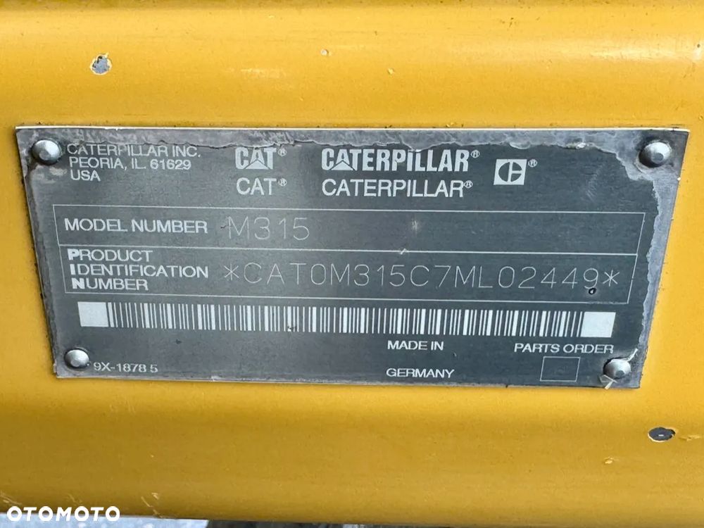 Caterpillar M315 - 6