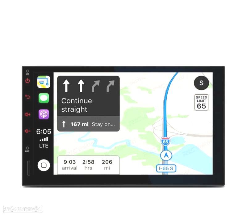 AUTO RADIO GPS UNIVERSAL 2 DIN ECRA TACTIL 7" - 7