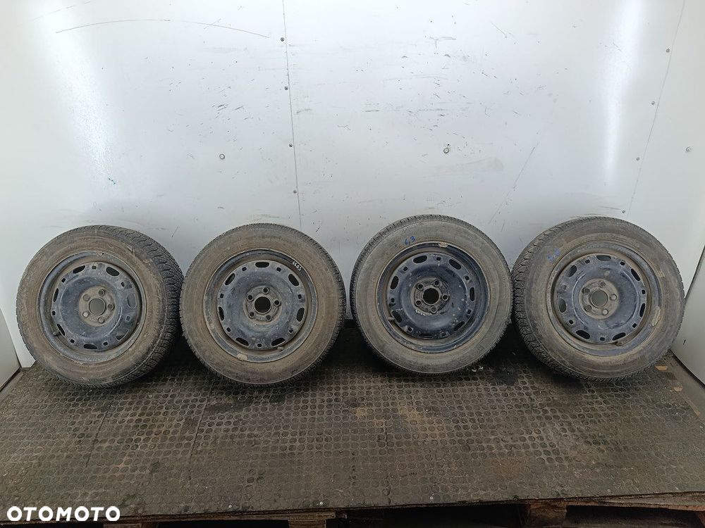 FELGI STALOWE KOMPLET 14 Z OPONAMI SKODA FABIA I 6Q0601027A - 1