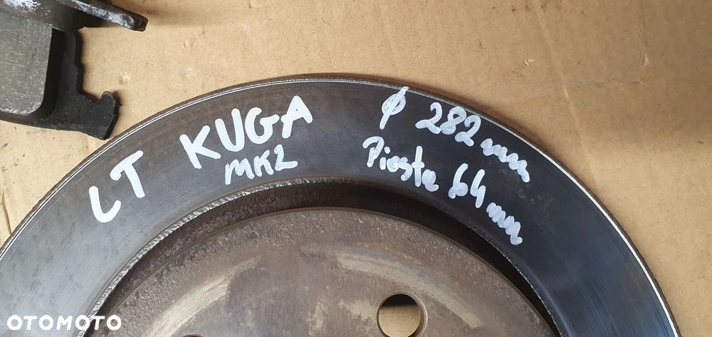 Tarcze hamulcowe klocki tył tylne Ford Kuga II Mk2 - 8