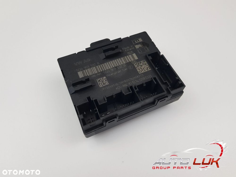 Sterownik Moduł drzwi Prawy Przód Audi A3 S3 8V 5Q0959592B - 1