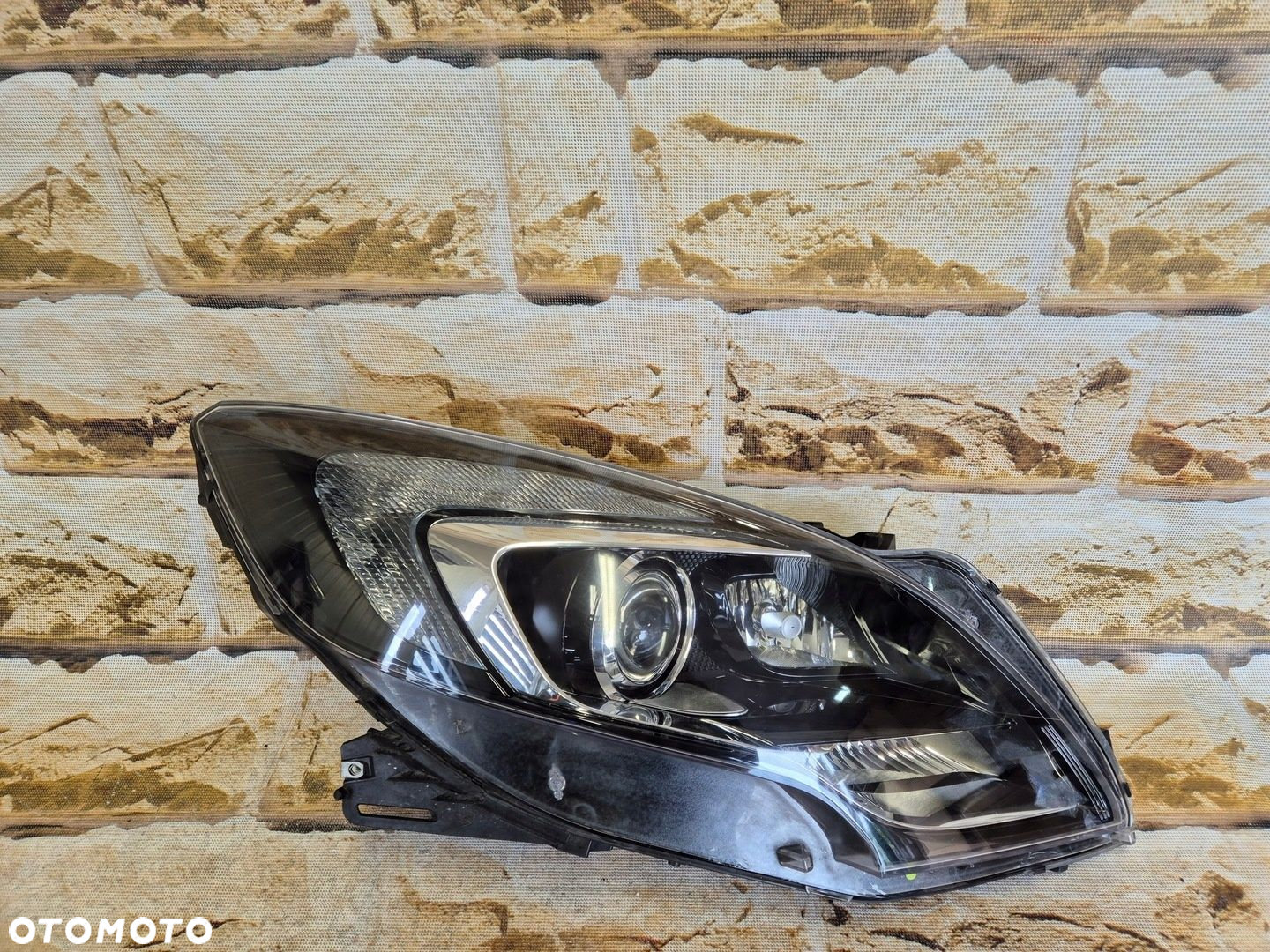 opel zafira c xenon skrętny z ledem europa prawa lampa - 12