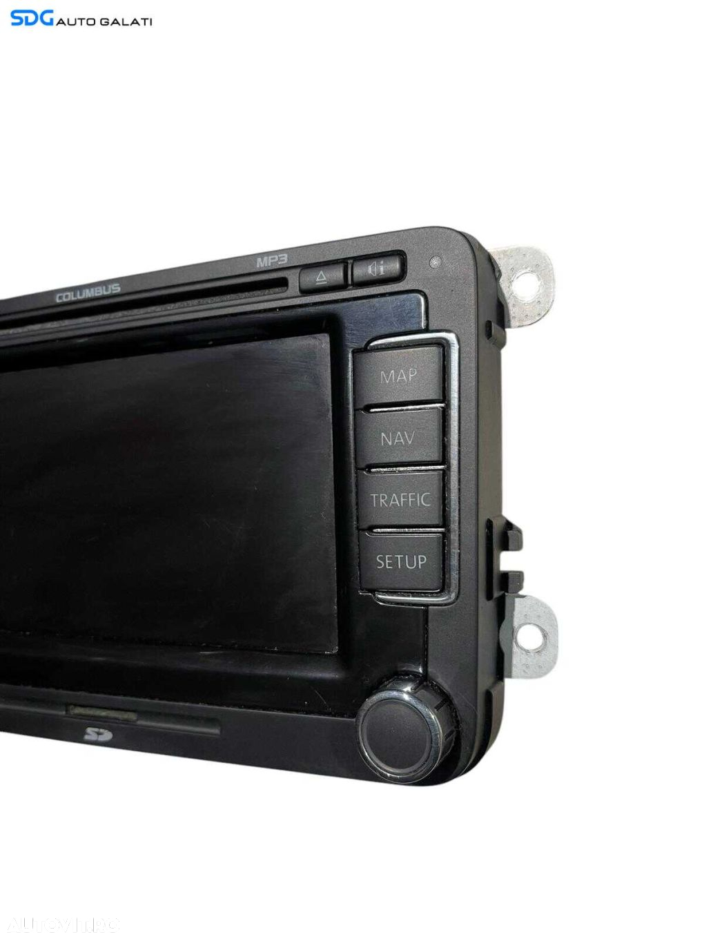 Navigatie Radio CD Player Columbus Skoda Octavia 2 2008 - 2013 Cod 3T0035680 [S0123] - 4