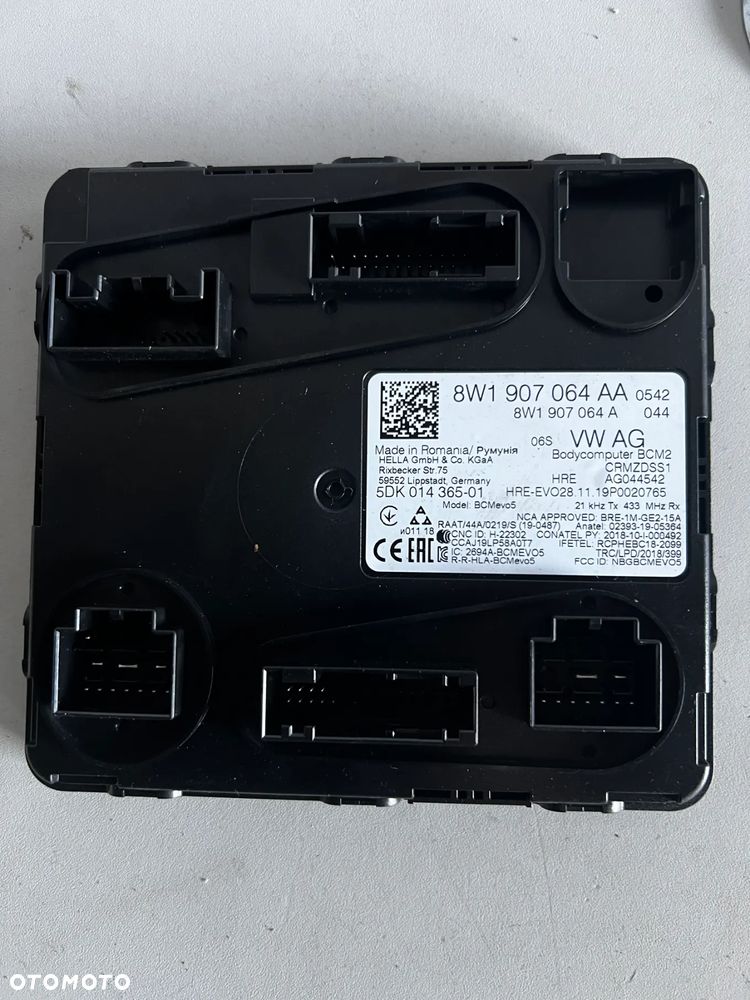 A4 B9 LIFT MODUŁ STEROWNIK KOMFORTU A5 8W1907064AA - JAK NOWY - 2