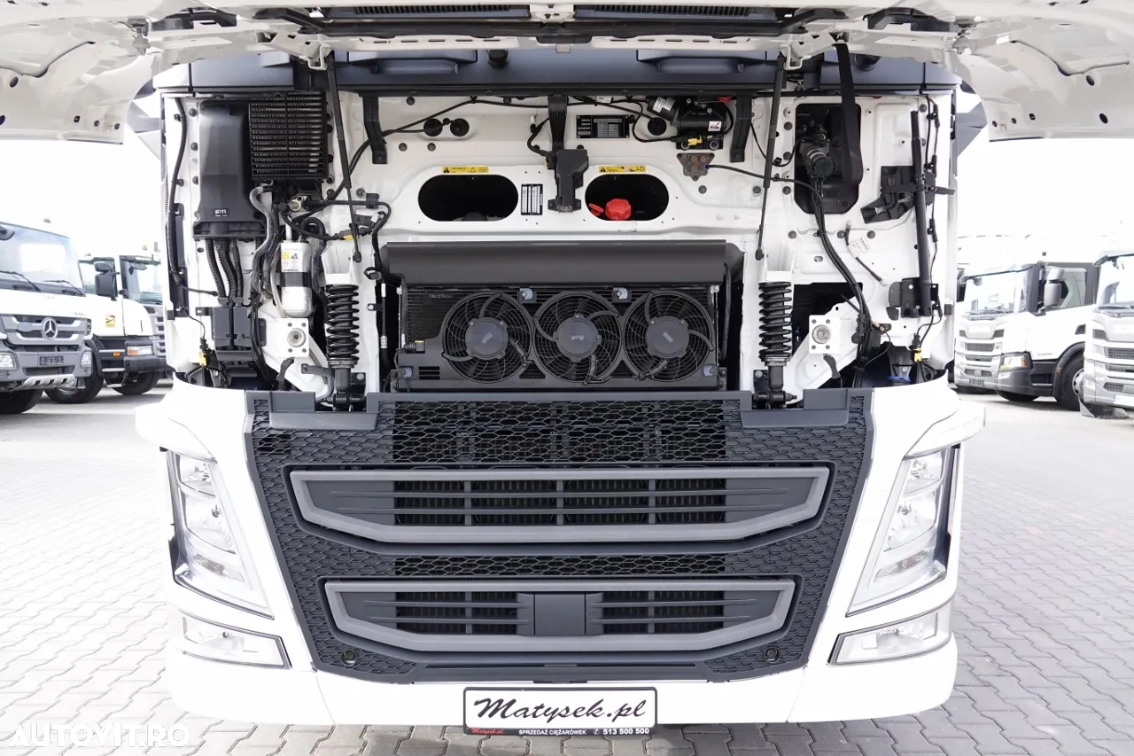 Volvo FH 420 / 4x2 / SOLÓWKA / PERDEA 9,10 M / AER CONDIȚIONAT PARCARE / LIFT DHOLLANDIA 2000KG / CONTRACTUL DE SERVICE POSTĂ - 36