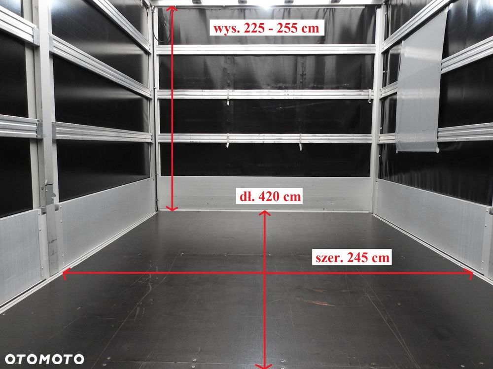 Opel MOVANO PLANDEKA 10 PALET WEBASTO TEMPOMAT NAWIGACJA KLIMATYZACJA LEDY PNEUMATYKA  165KM - 13