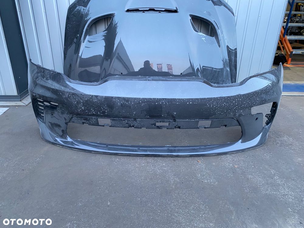 DODGE DURANGO SRT 8 RT R/T lift 2014-2025r 4xPDC ORYGINALNA ALUMINIOWA MASKA POKRYWA SILNIKA ZDERZAK PRZEDNI PRZÓD HELLCAT 68433296AA  68510293AD Alu 4 x otwory na PDC  Wwa - 1