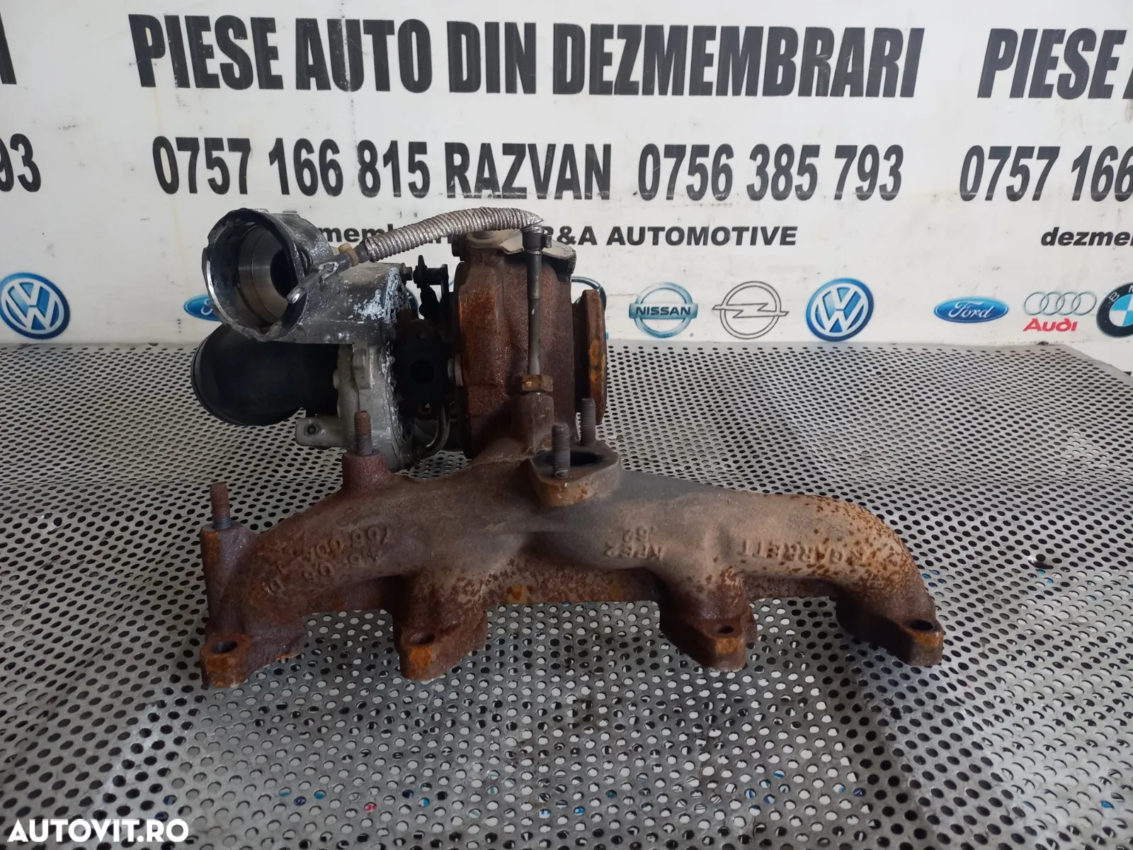 Turbo Turbina Vw Seat Skoda 2.0 Tdi BMP BMM An 2005-2006-2007-2008-2009-2010 Cod 03G Passat Golf Je - 2