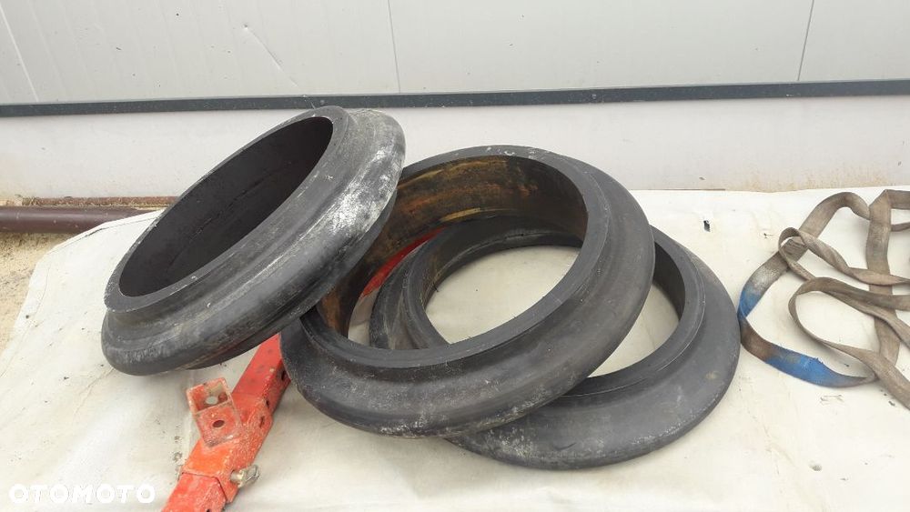 Pierścień gumowy wału brony wirnikowej. Wał gumowy Kuhn. - 1