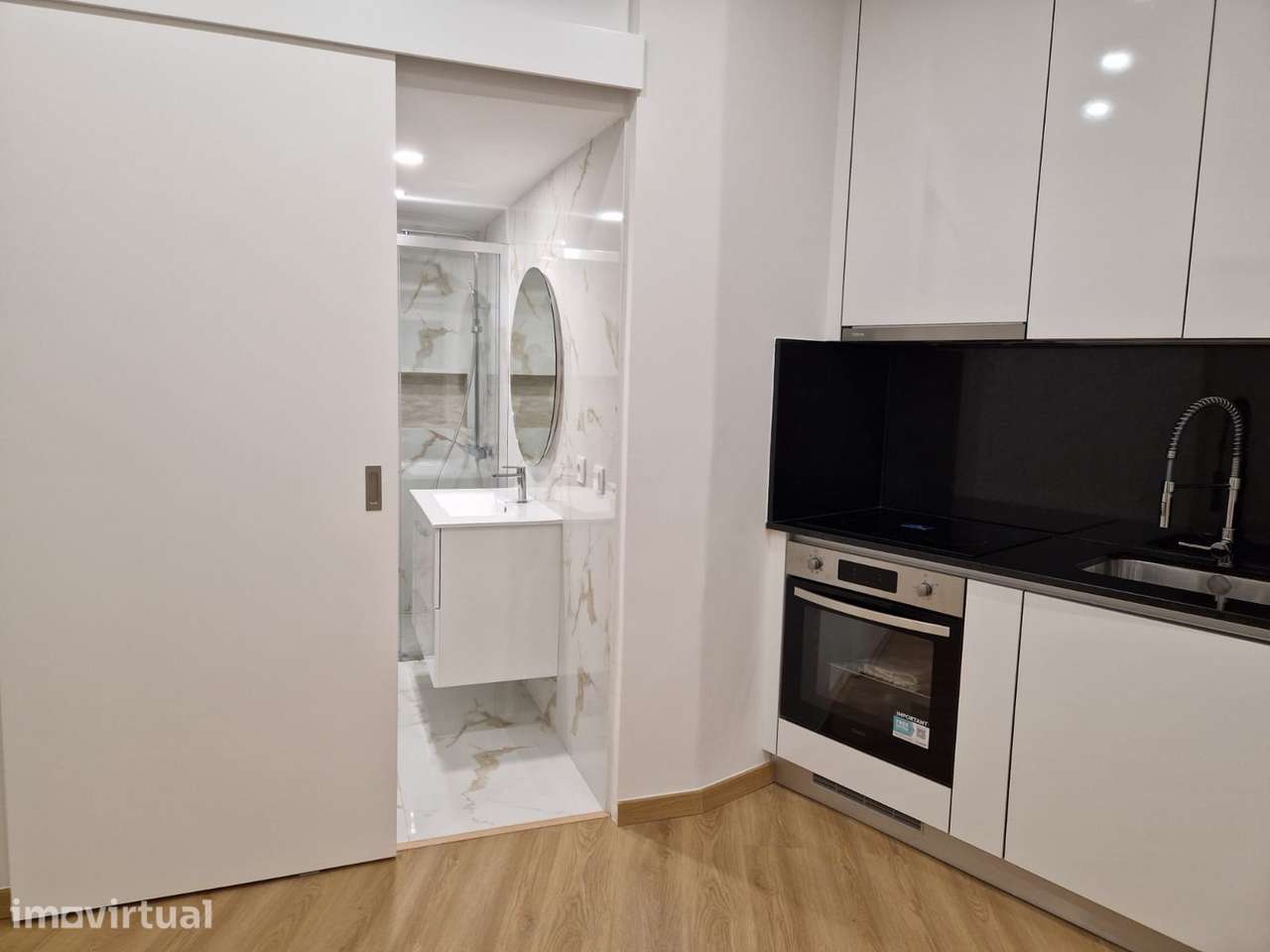 Apartamento T1 Novo em Leiria - Grande imagem: 4/8