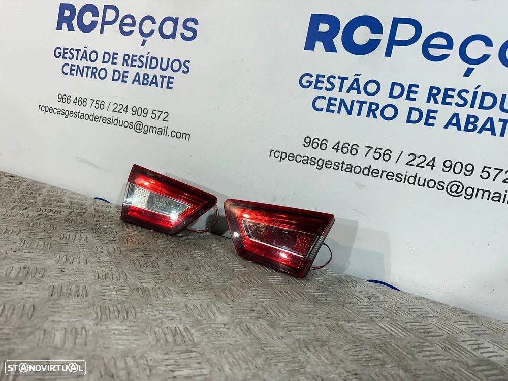 .Conjunto Farolins Mala Tras Traseiro Esquerdo Direito Original Renault Clio 4 MK4 265556573R 265507526R 2011 - 2020 - 3