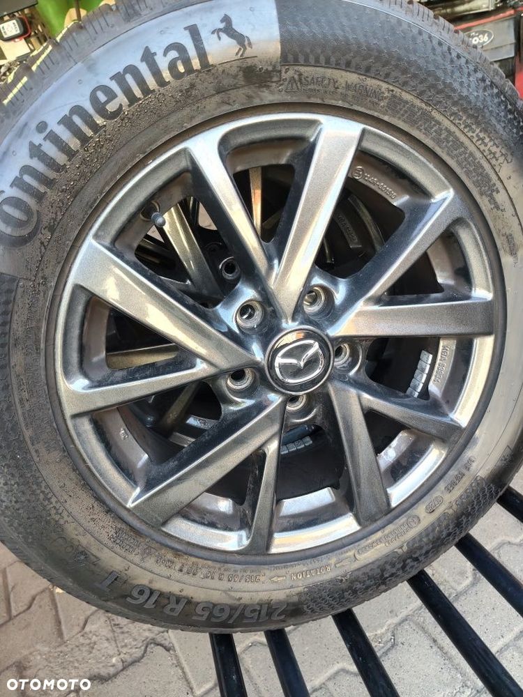 Koła aluminiowe zimowe Mazda 215/65/16 Continental Dacia duster 5x114,3 - 2
