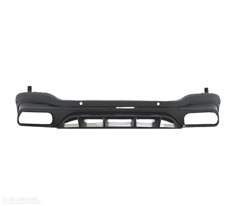 DIFUSOR MERCEDES GLC X253 AMG 16-22 LOOK GLC63 PRETO - 2
