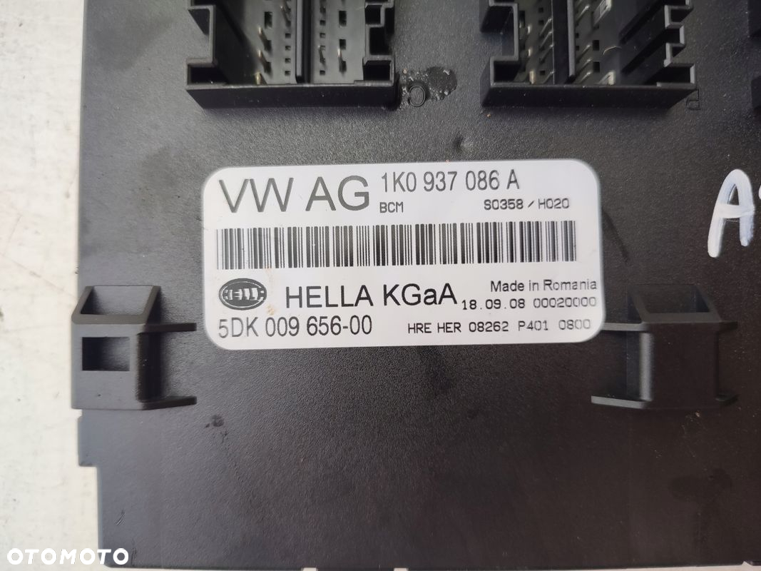 Moduł komfortu SKODA SUPERB II 08-13 EUROPA 1K0937086A - 3