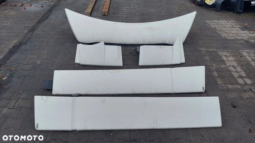 MERCEDES ACTROS MP4 SPOILERY KOMPLET KABINA GIGA SPACE OEM - 2