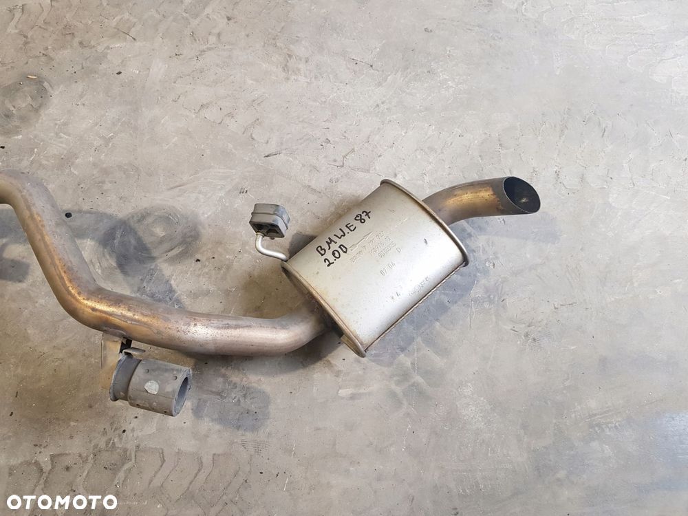 układ wydechowy tłumik bmw e87 2.0d europa 7791919 - 2