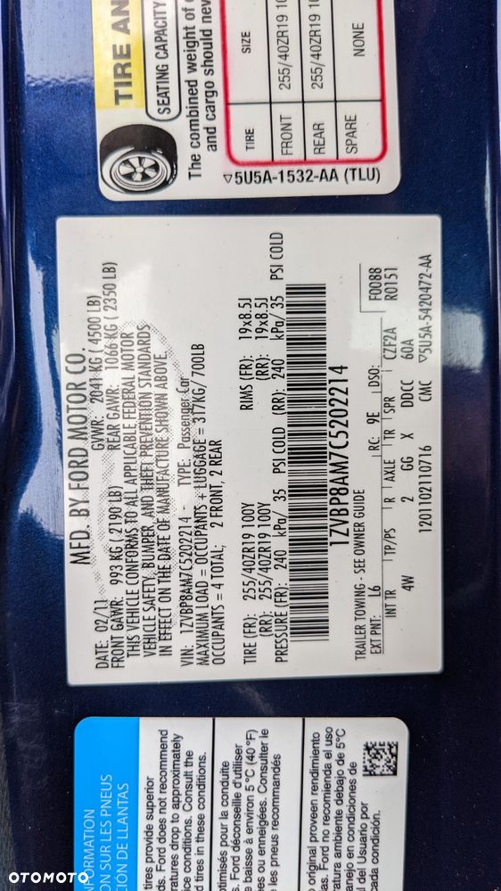 Ford Mustang 3.7 V6 Premium - 8