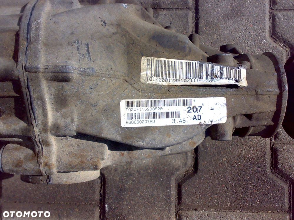 jeep grand cherokee wk2 2011 - dodge durango 3,45 most przedni 5.7 hemi - 3