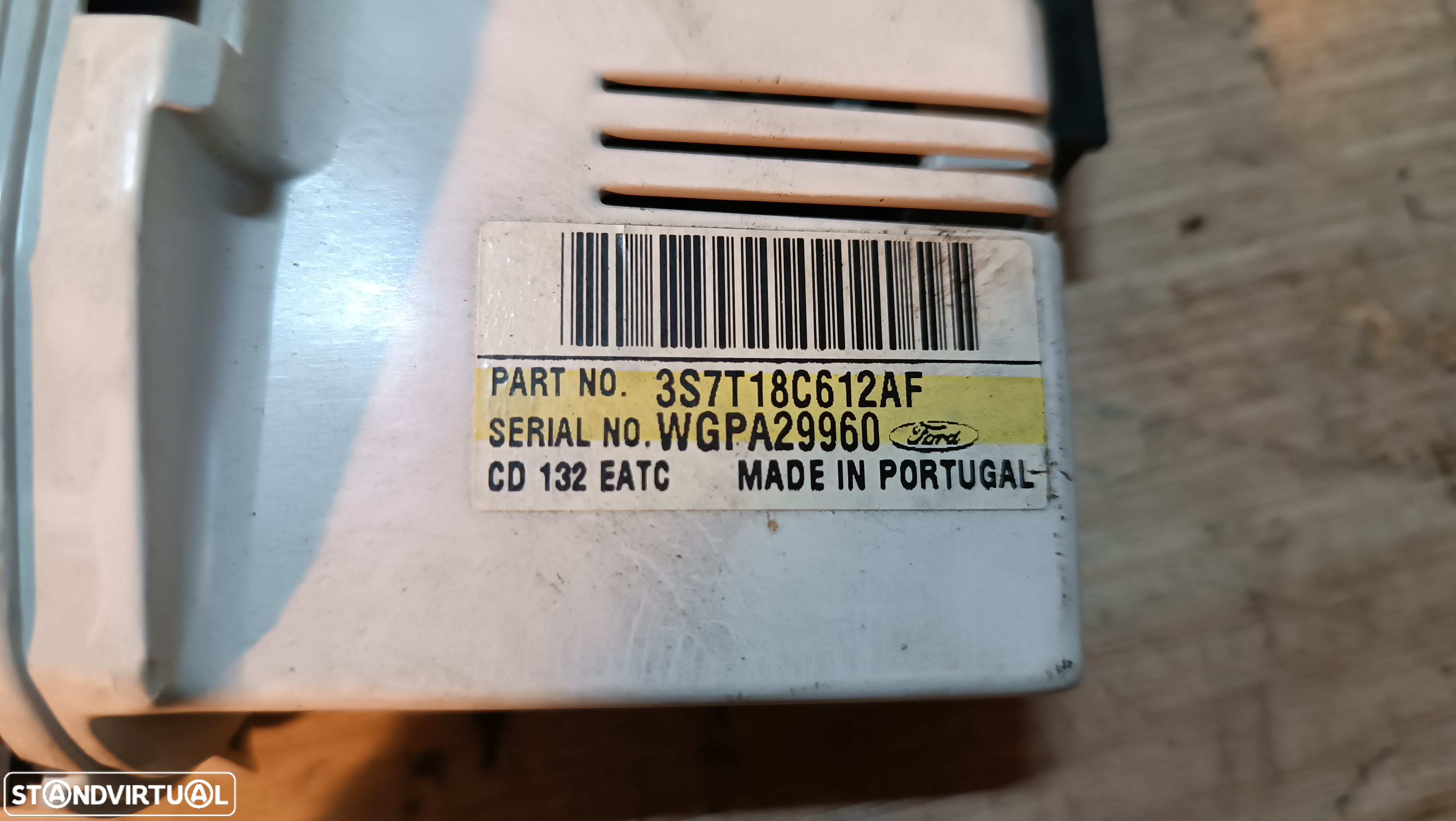 COMANDO / REGULADOR SOFAGEM AC FORD MONDEO III 01-07 3S7T18C612AF - 2