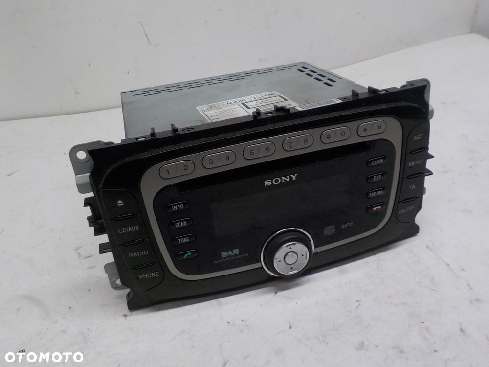 FORD GALAXY MK3 S-MAX RADIO SONY DAB MP3 KOD - 5
