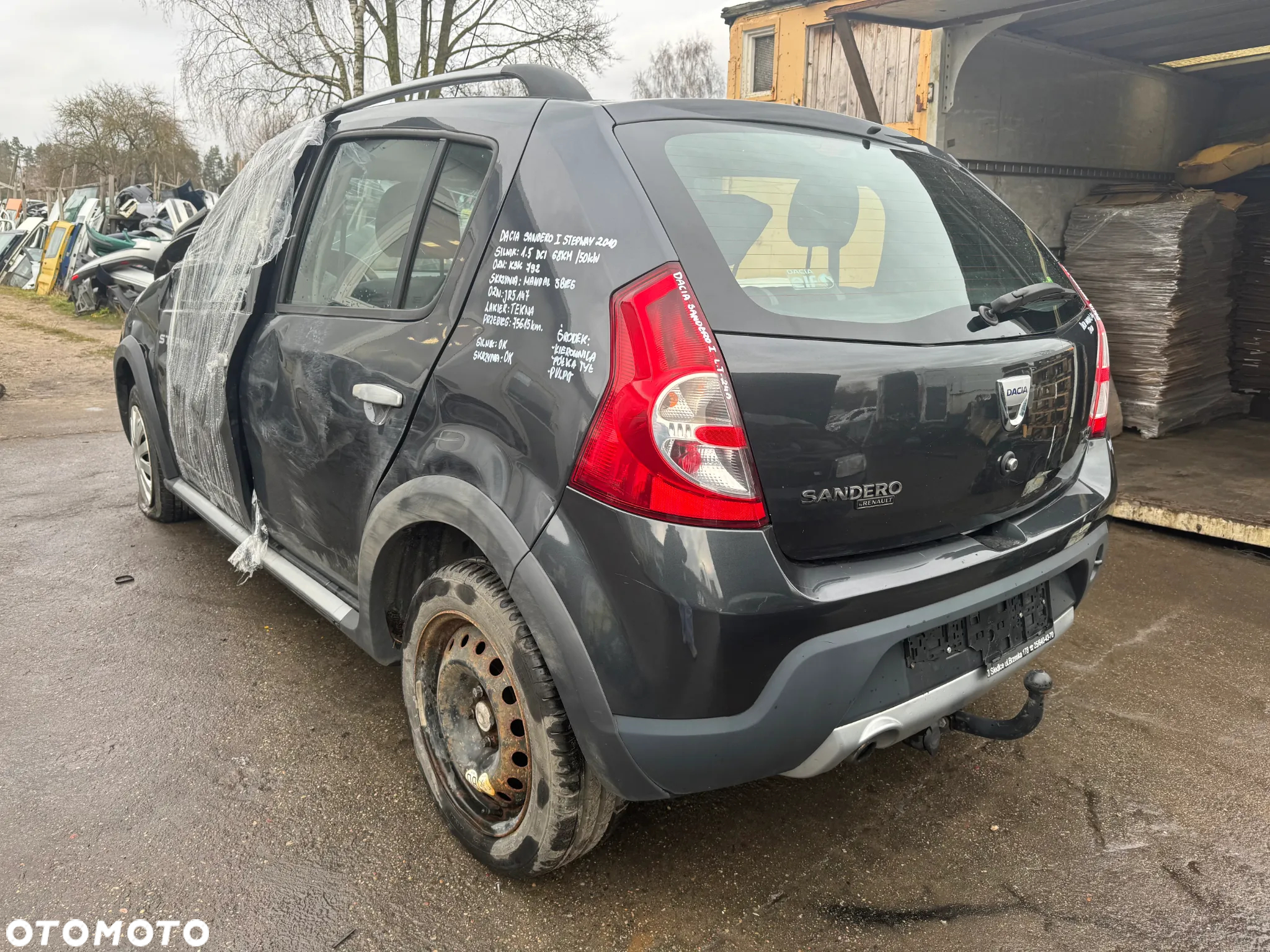 SILNIK 1.5 DCI 68KM 50kW SŁUPEK K9K792 DACIA SANDERO I - 8