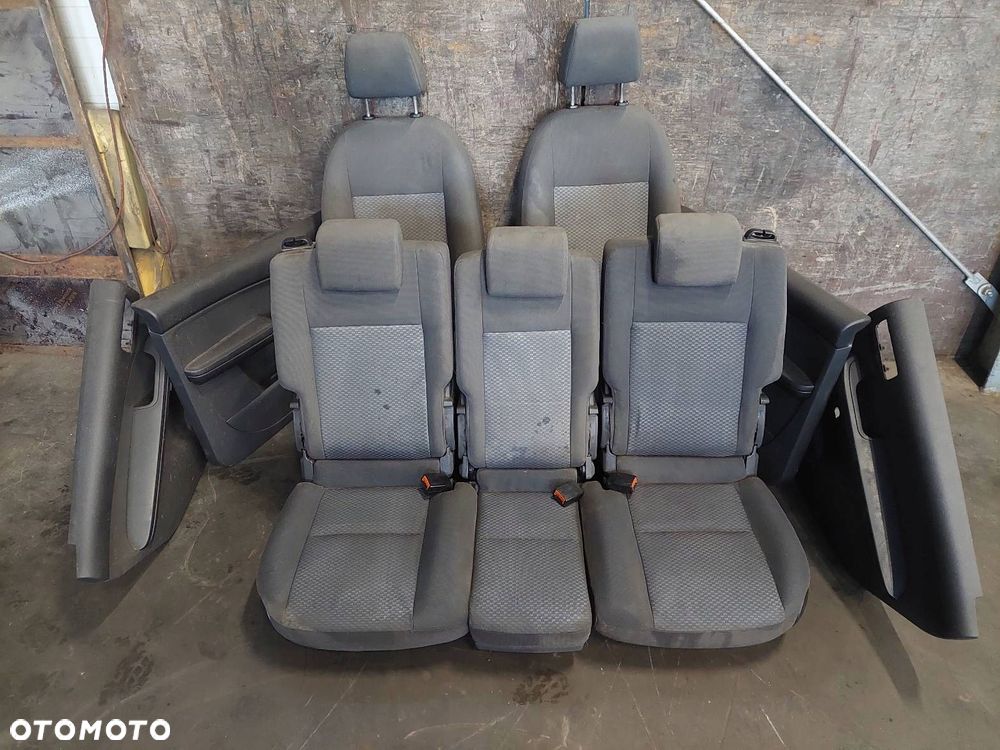 FOTELE KOMPLET LEWY PRAWY KANAPA TYŁ + BOCZKI FORD C-MAX I - 1