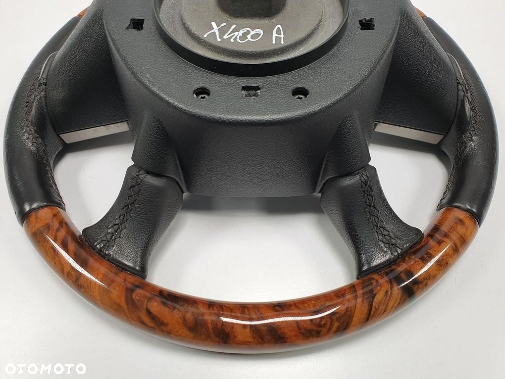 KIEROWNICA MULTIFUNKCJA DEKOR DREWNO JAGUAR X-TYPE X400 - 7