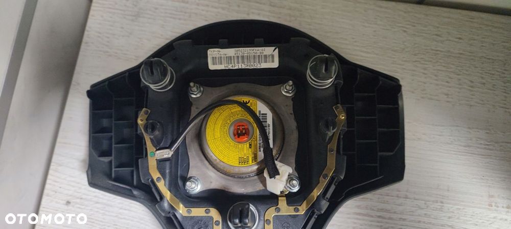 TOYOTA YARIS II LIFT FL DESKA KONSOLA PODUSZKI AIRBAG PASY SENSOR kpl 5D - 7