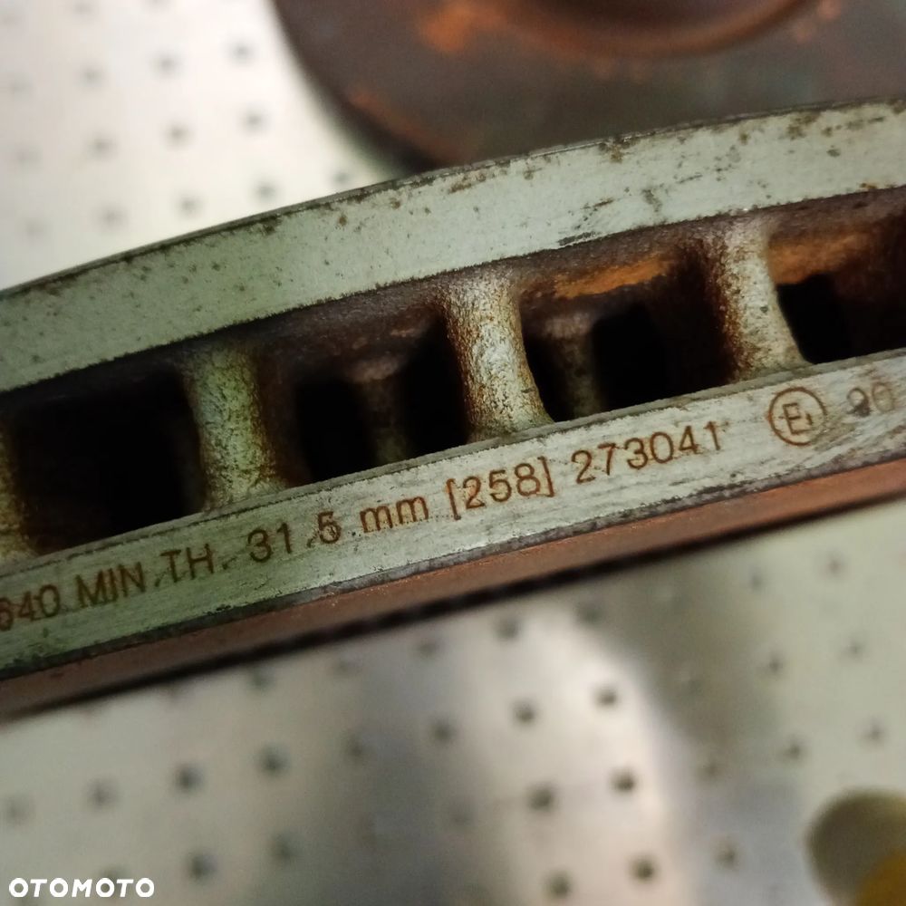 Tarcze hamulcowe przednie A6 C7 3.0TDI biturbo 355 356 - 3